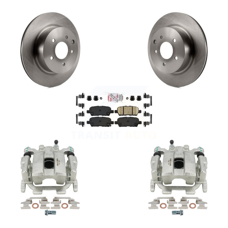 Transit Auto KC8-100775N Disc Brake Kit for 2009-2020 INFINITI Q40, INFINITI QX50, INFINITI EX37 & more - Rear product image