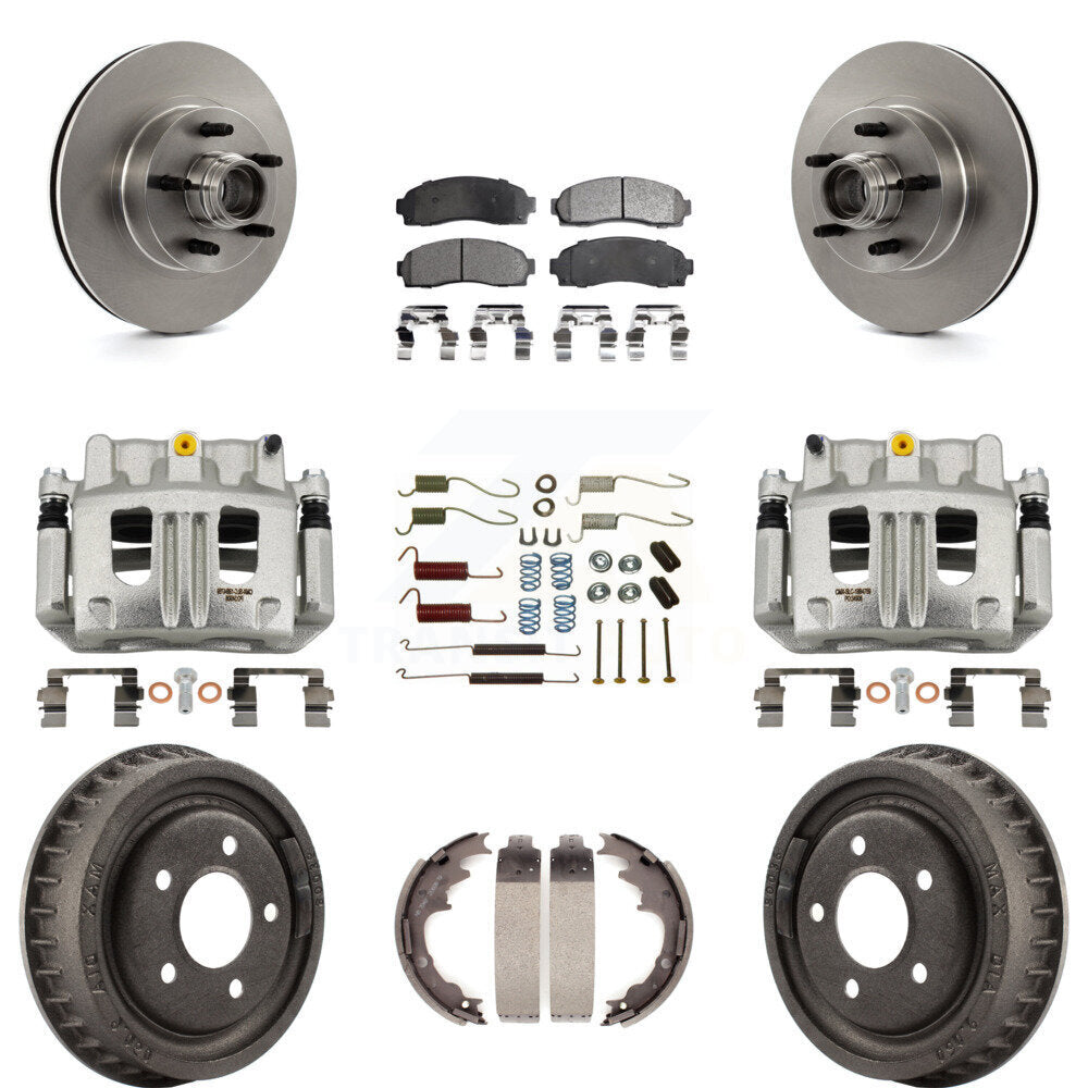 Transit Auto KC8-100777T Disc Brake Kit for 2006-2009 Ford Ranger - Front and Rear product image