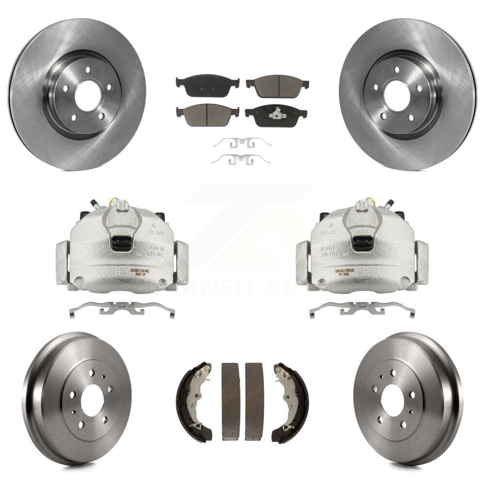 Transit Auto KC8-100778C Disc Brake Kit for 2013-2018 Ford Focus - Front and Rear product image