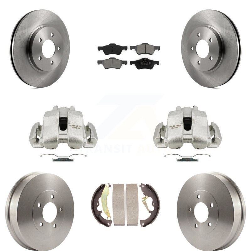 Transit Auto KC8-100779S Disc Brake Kit for 2011-2012 Ford Escape, Mazda Tribute - Front and Rear product image