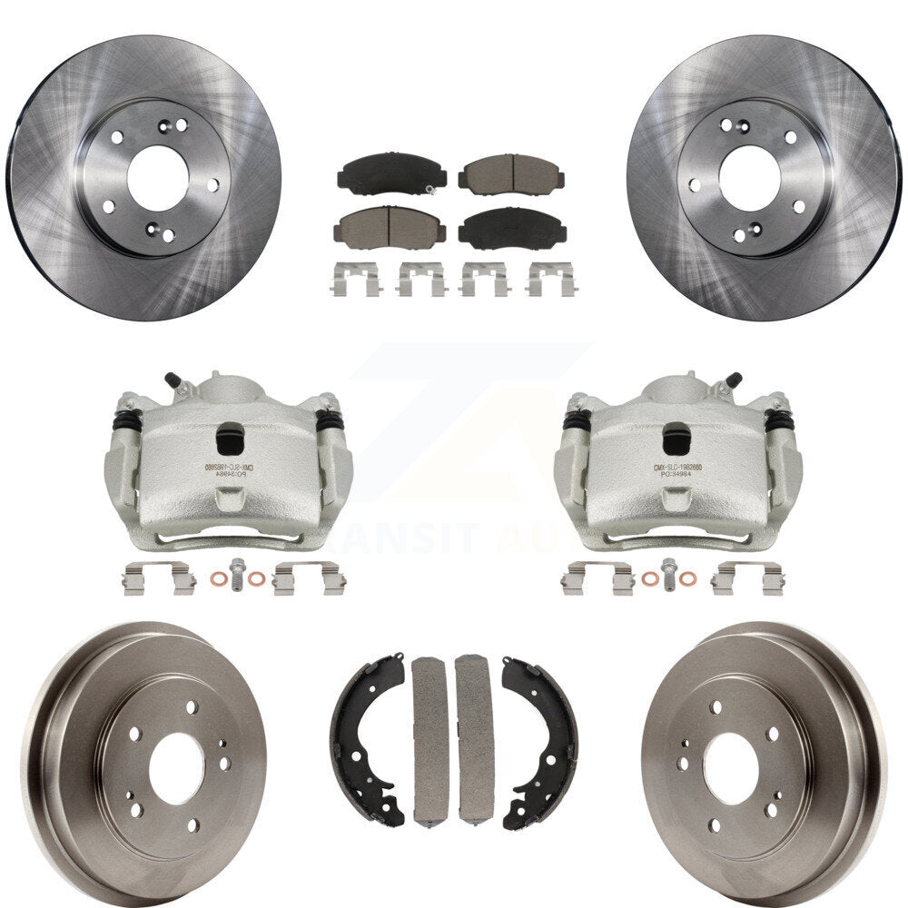 Transit Auto KC8-100780C Disc Brake Kit for 2007 Honda Accord - Front and Rear product image