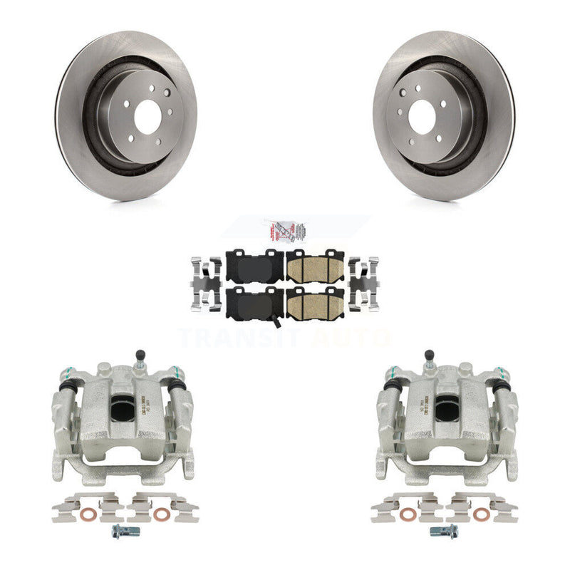 Transit Auto KC8-100780N Disc Brake Kit for 2010-2013 INFINITI G37 - Rear product image