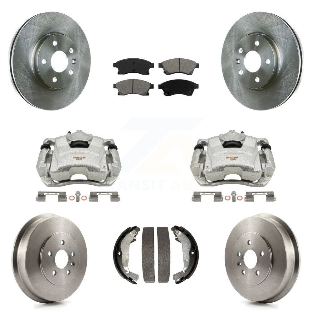 Transit Auto KC8-100780S Disc Brake Kit for 2011-2016 Chevrolet Cruze Limited, Chevrolet Cruze - Front and Rear product image