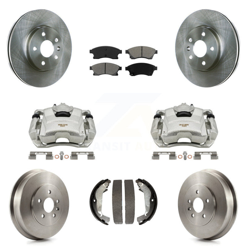 Transit Auto KC8-100780S Disc Brake Kit for 2011-2016 Chevrolet Cruze Limited, Chevrolet Cruze - Front and Rear product image