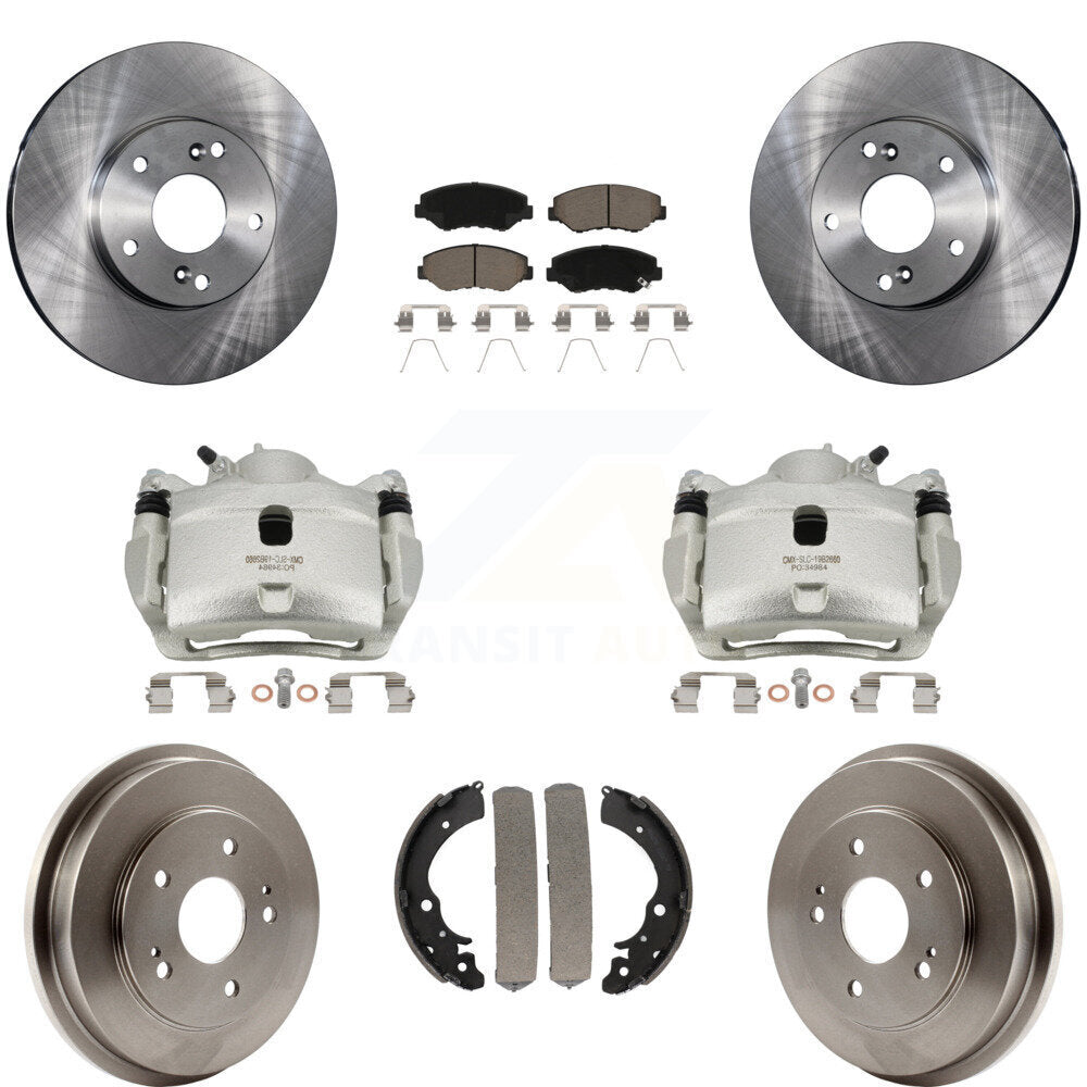 Transit Auto KC8-100781C Disc Brake Kit for 2007-2014 Honda Fit, Honda Accord - Front and Rear product image