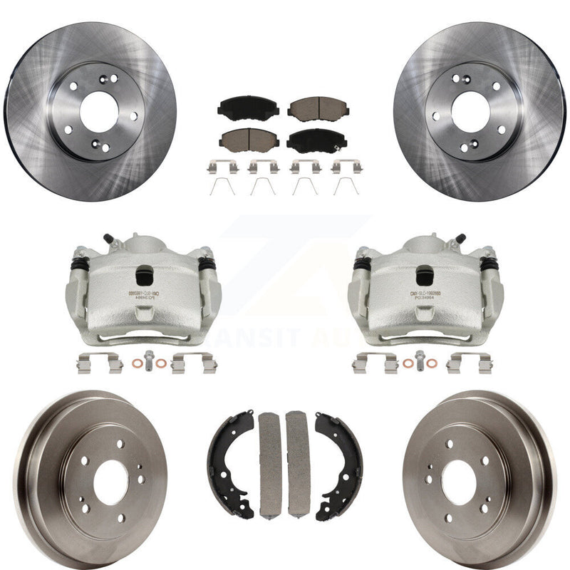 Transit Auto KC8-100781C Disc Brake Kit for 2007-2014 Honda Fit, Honda Accord - Front and Rear product image