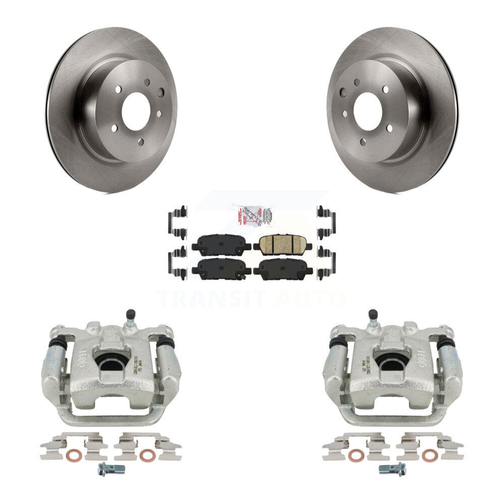 Transit Auto KC8-100781N Disc Brake Kit for 2019-2022 Nissan Maxima - Rear product image
