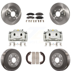 Transit Auto KC8-100781P Disc Brake Kit for 2009-2013 Chevrolet Silverado 1500, GMC Sierra 1500 - Front and Rear product image