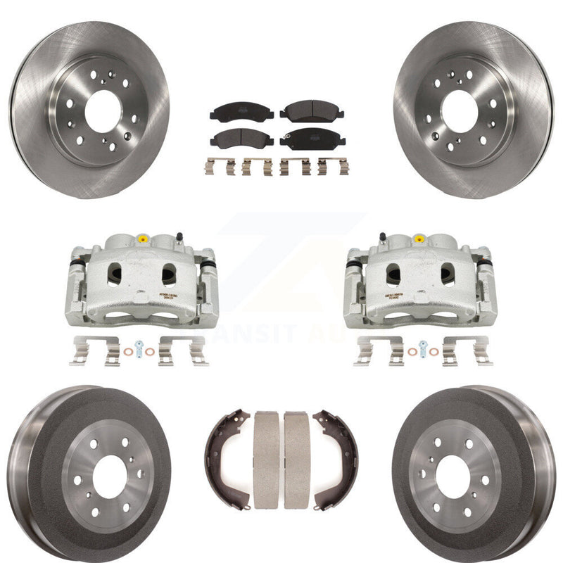Transit Auto KC8-100781P Disc Brake Kit for 2009-2013 Chevrolet Silverado 1500, GMC Sierra 1500 - Front and Rear product image