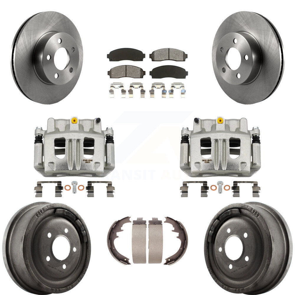 Transit Auto KC8-100781S Disc Brake Kit for 2004-2009 Mazda B4000, Ford Ranger - Front and Rear product image