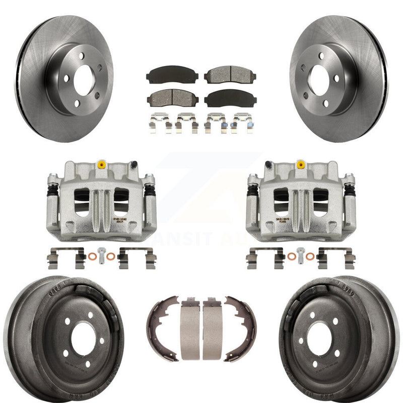 Transit Auto KC8-100781S Disc Brake Kit for 2004-2009 Mazda B4000, Ford Ranger - Front and Rear product image