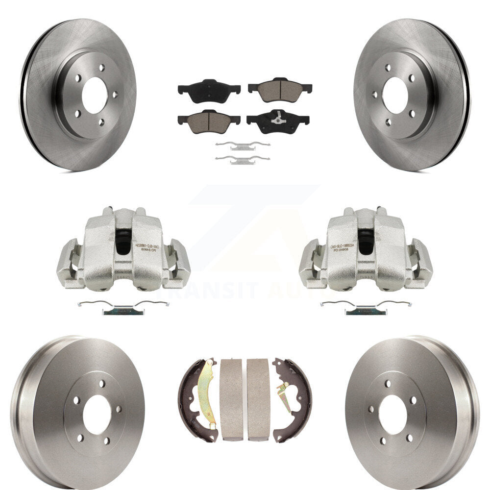 Transit Auto KC8-100782C Disc Brake Kit for 2011-2012 Ford Escape, Mercury Mariner - Front and Rear product image