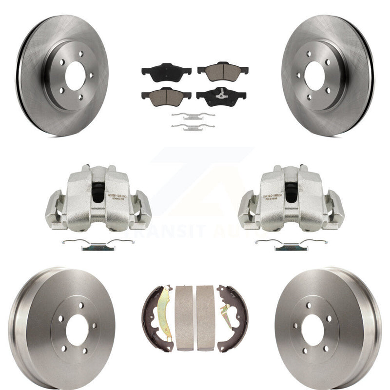 Transit Auto KC8-100782C Disc Brake Kit for 2011-2012 Ford Escape, Mercury Mariner - Front and Rear product image