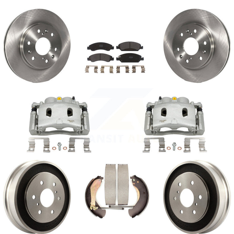 Transit Auto KC8-100782P Disc Brake Kit for 2005-2007 Chevrolet Silverado 1500 Classic, GMC Sierra 1500 Classic, Chevrolet Silverado 1500 & more - Front and Rear product image