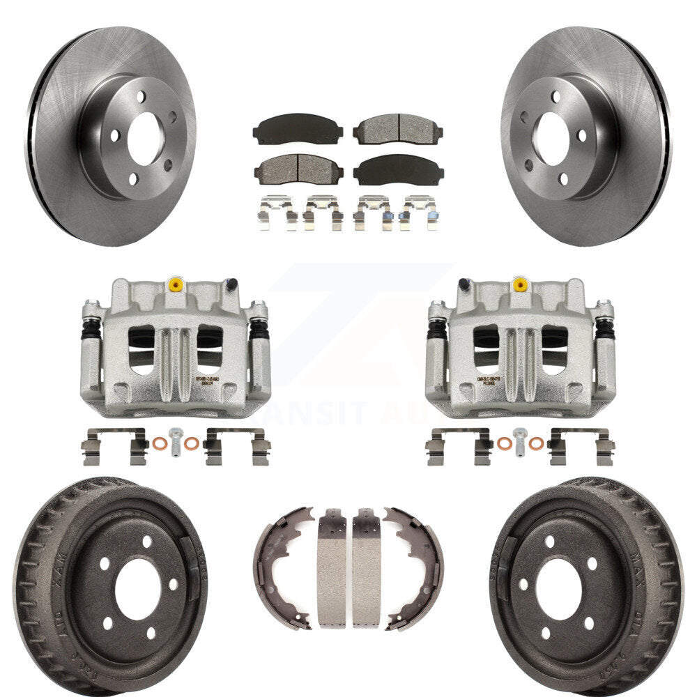 Transit Auto KC8-100782S Disc Brake Kit for 2004-2009 Mazda B4000, Ford Ranger - Front and Rear product image