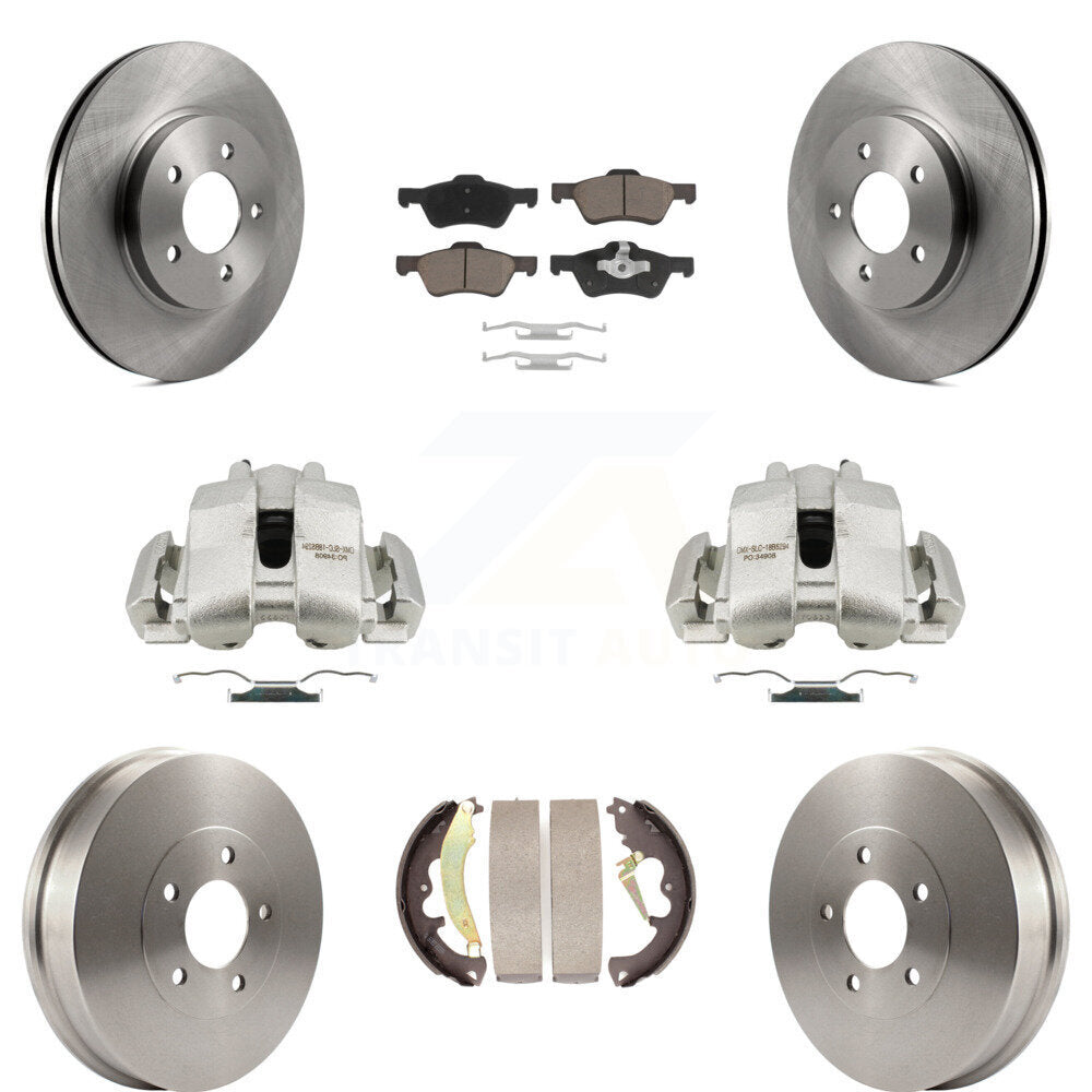 Transit Auto KC8-100783C Disc Brake Kit for 2011-2012 Ford Escape, Mazda Tribute - Front and Rear product image