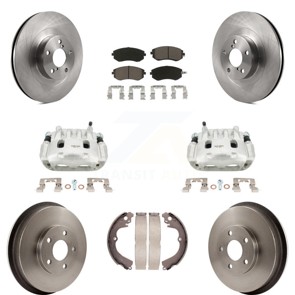 Transit Auto KC8-100784C Disc Brake Kit for 2003-2008 Subaru Forester, Subaru Impreza - Front and Rear product image