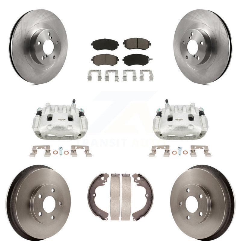 Transit Auto KC8-100784C Disc Brake Kit for 2003-2008 Subaru Forester, Subaru Impreza - Front and Rear product image