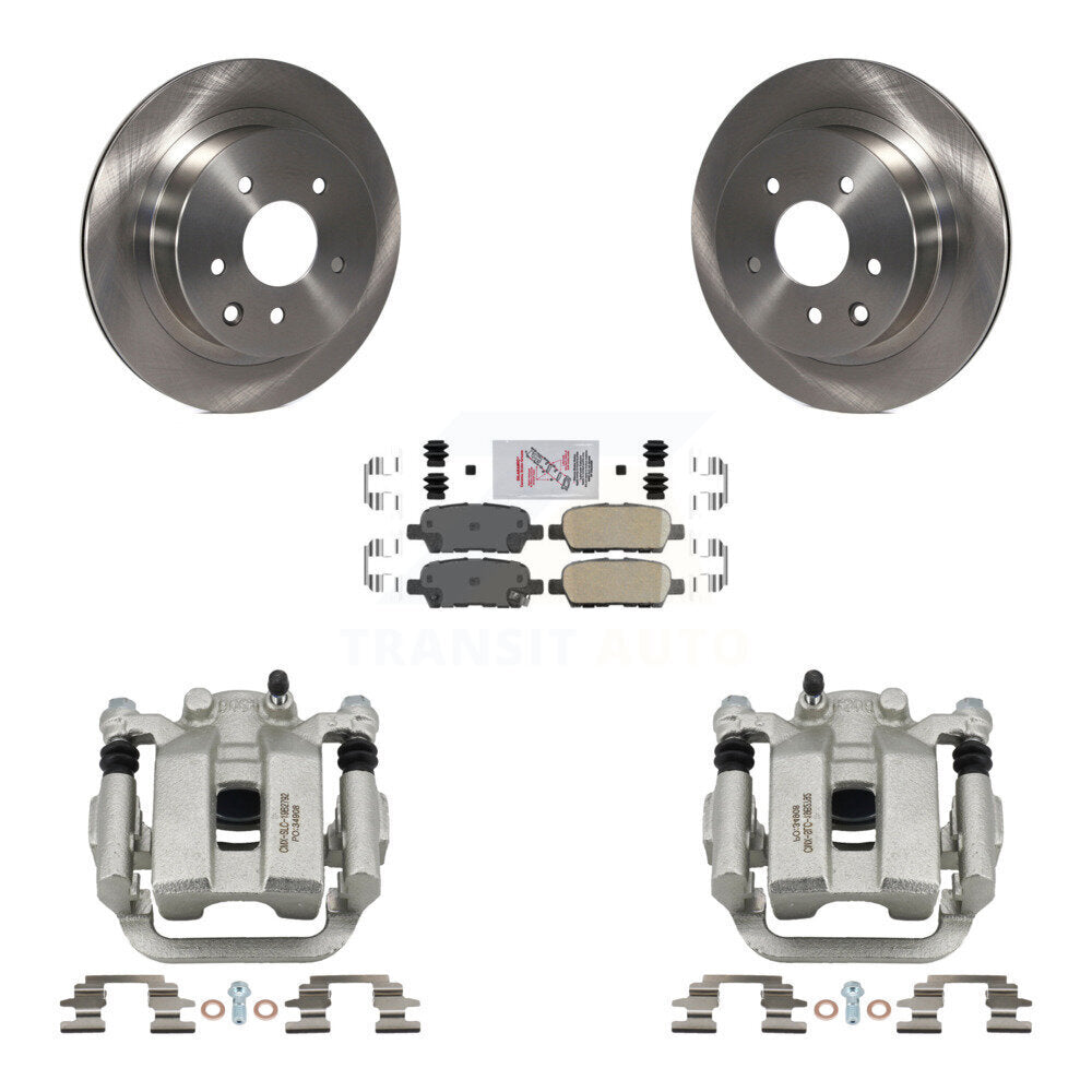 Transit Auto KC8-100784N Disc Brake Kit for 2003-2005 INFINITI G35 - Rear product image