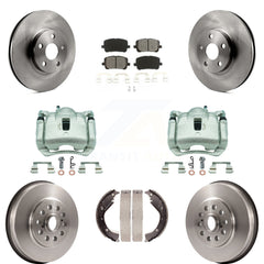Transit Auto KC8-100784S Disc Brake Kit for 2003-2006 Pontiac Vibe, Toyota Matrix - Front and Rear product image