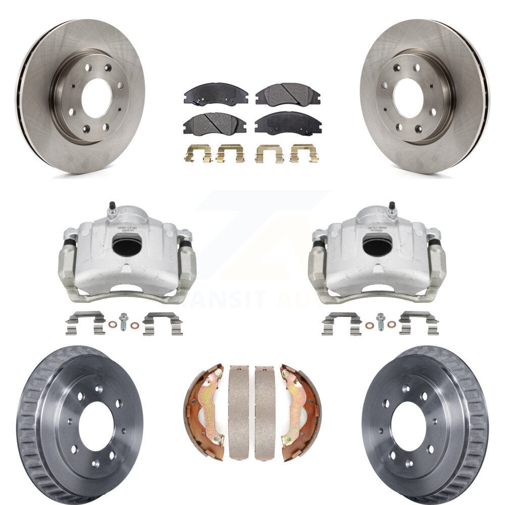 Transit Auto KC8-100784T Disc Brake Kit for 2007-2009 Kia Spectra - Front and Rear product image
