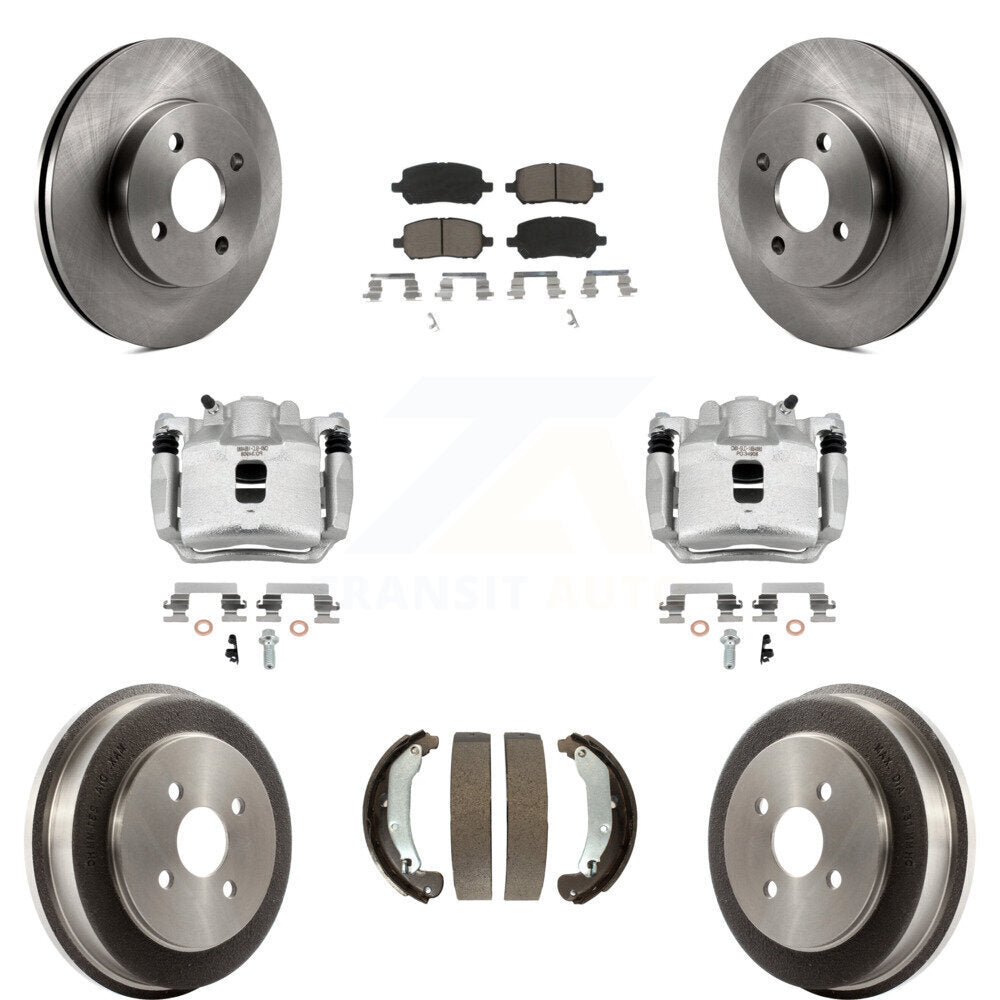 Transit Auto KC8-100785C Disc Brake Kit for 2003-2007 Chevrolet Cobalt, Pontiac Pursuit, Saturn Ion - Front and Rear product image