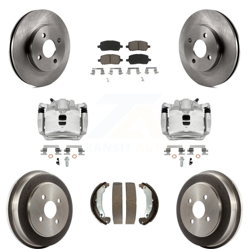Transit Auto KC8-100785C Disc Brake Kit for 2003-2007 Chevrolet Cobalt, Pontiac Pursuit, Saturn Ion - Front and Rear product image