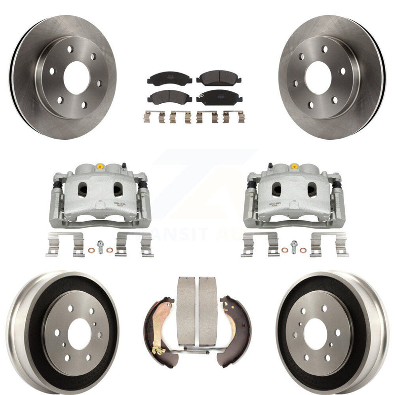 Transit Auto KC8-100785P Disc Brake Kit for 2007 GMC Sierra 1500 - Front and Rear product image