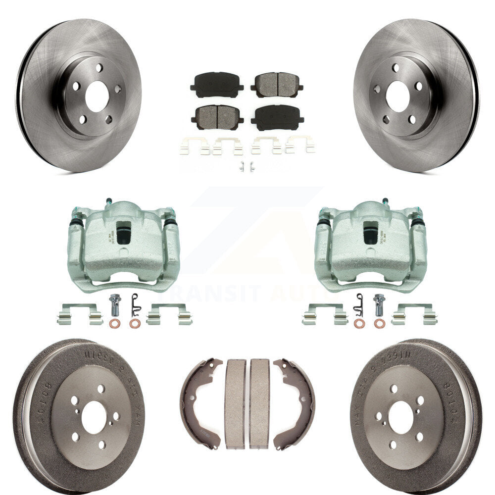 Transit Auto KC8-100785S Disc Brake Kit for 2003-2008 Pontiac Vibe, Toyota Matrix - Front and Rear product image