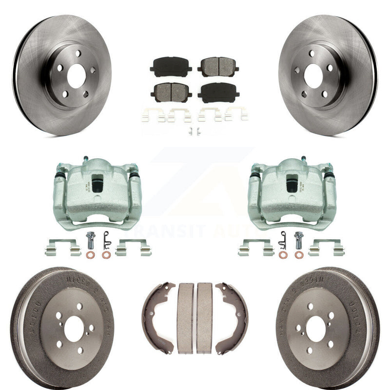 Transit Auto KC8-100785S Disc Brake Kit for 2003-2008 Pontiac Vibe, Toyota Matrix - Front and Rear product image