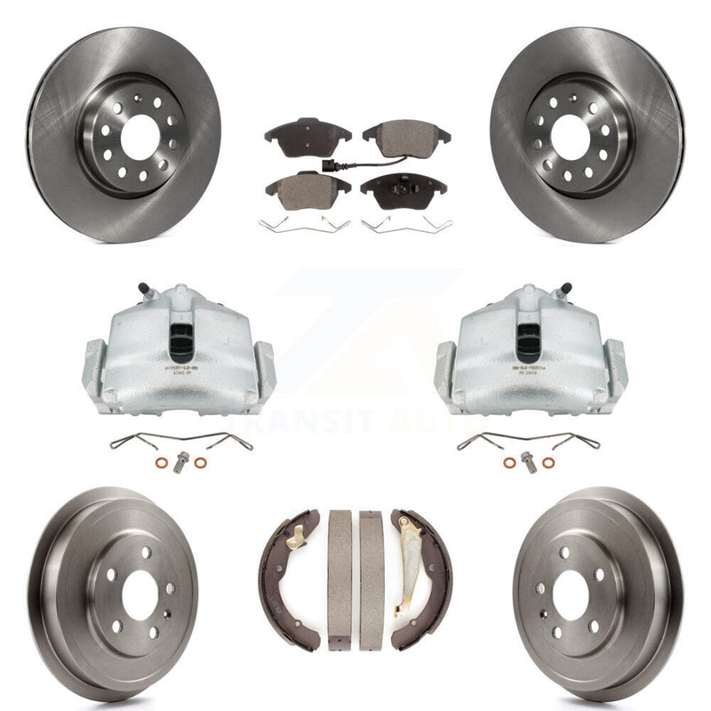 Transit Auto KC8-100785T Disc Brake Kit for 2011-2012 Volkswagen Beetle, Volkswagen Jetta - Front and Rear product image