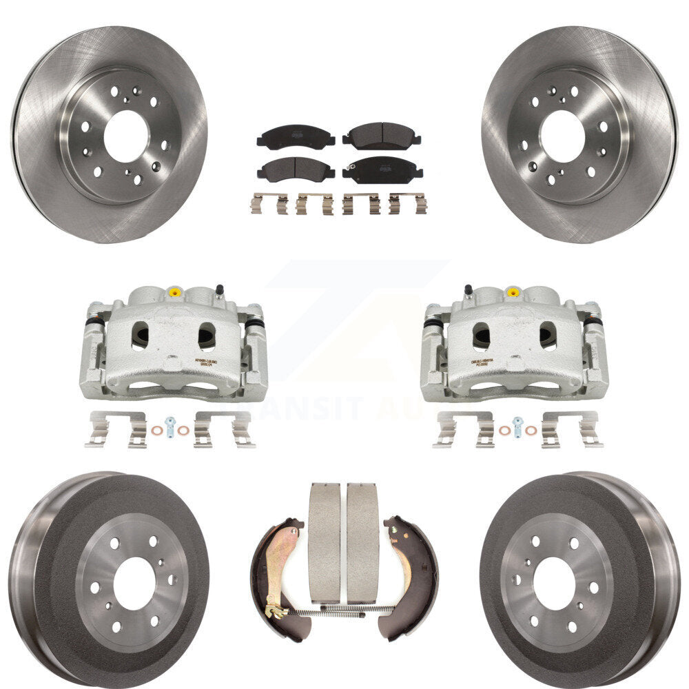 Transit Auto KC8-100786P Disc Brake Kit for 2009 Chevrolet Silverado 1500, GMC Sierra 1500 - Front and Rear product image