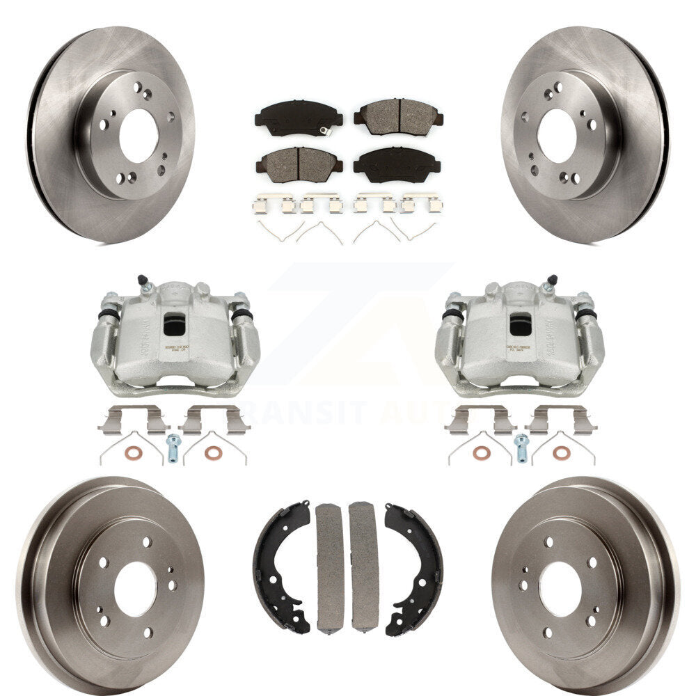 Transit Auto KC8-100786S Disc Brake Kit for 2012-2015 Honda Civic - Front and Rear product image