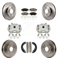 Transit Auto KC8-100786S Disc Brake Kit for 2012-2015 Honda Civic - Front and Rear product image
