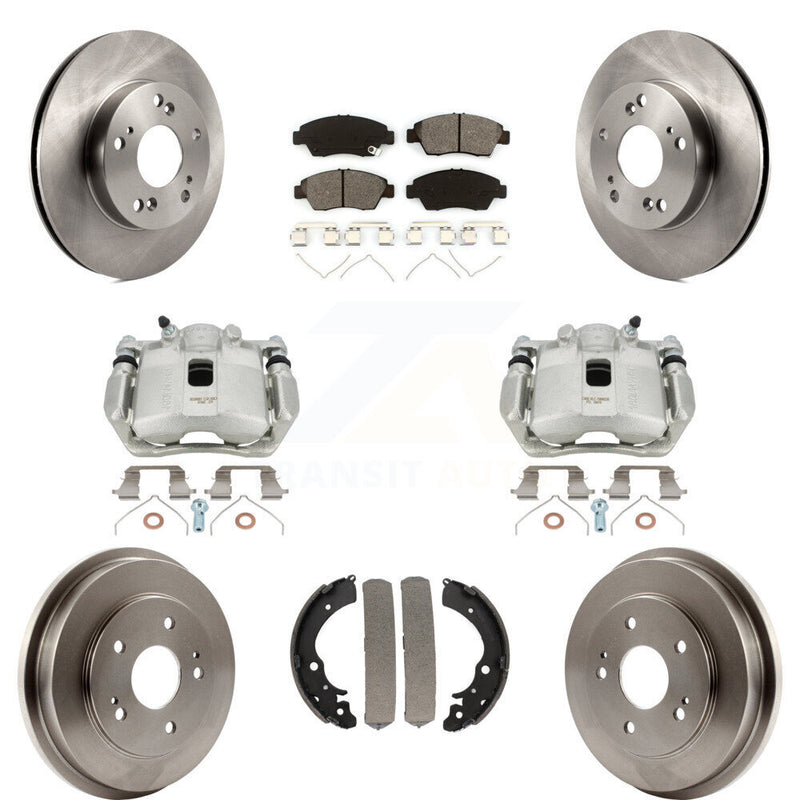 Transit Auto KC8-100786S Disc Brake Kit for 2012-2015 Honda Civic - Front and Rear product image