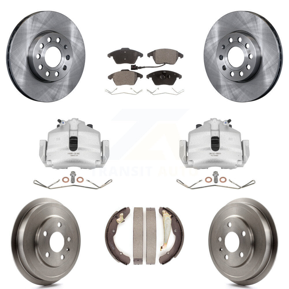 Transit Auto KC8-100786T Disc Brake Kit for 2011-2012 Volkswagen Beetle, Volkswagen Jetta - Front and Rear product image
