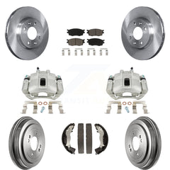 Transit Auto KC8-100787C Disc Brake Kit for 2006-2011 Hyundai Accent, Kia Rio, Kia Rio5 - Front and Rear product image
