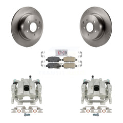 Transit Auto KC8-100787N Disc Brake Kit for 2009-2020 INFINITI Q40, INFINITI QX50, INFINITI EX37 & more - Rear product image