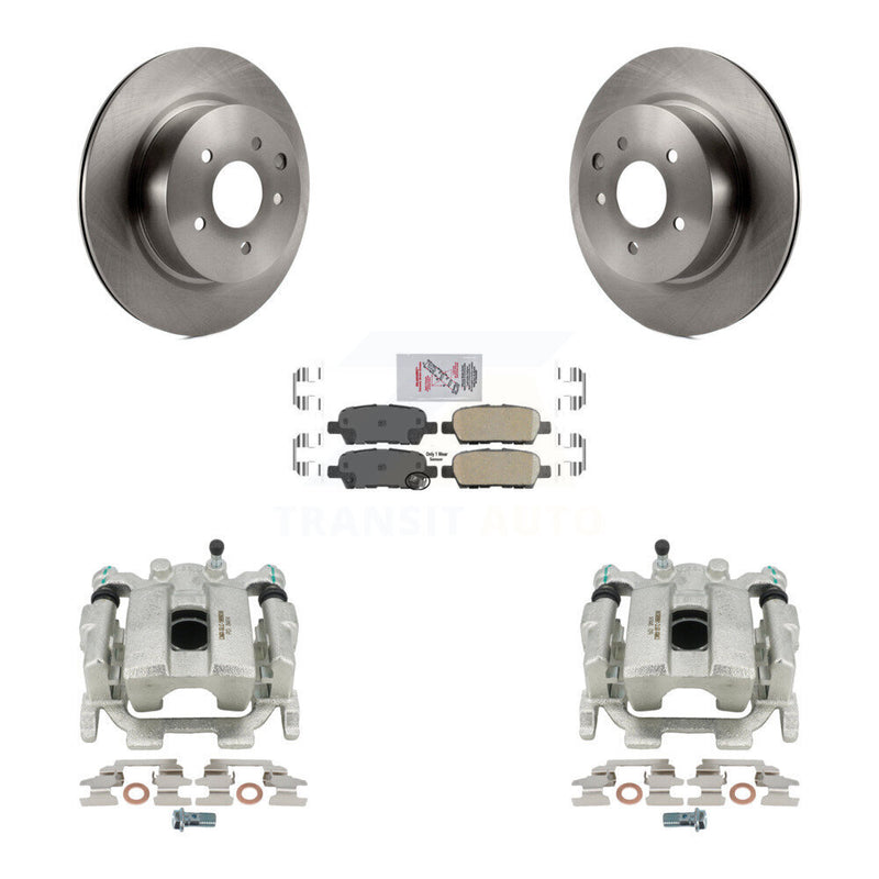 Transit Auto KC8-100787N Disc Brake Kit for 2009-2020 INFINITI Q40, INFINITI QX50, INFINITI EX37 & more - Rear product image