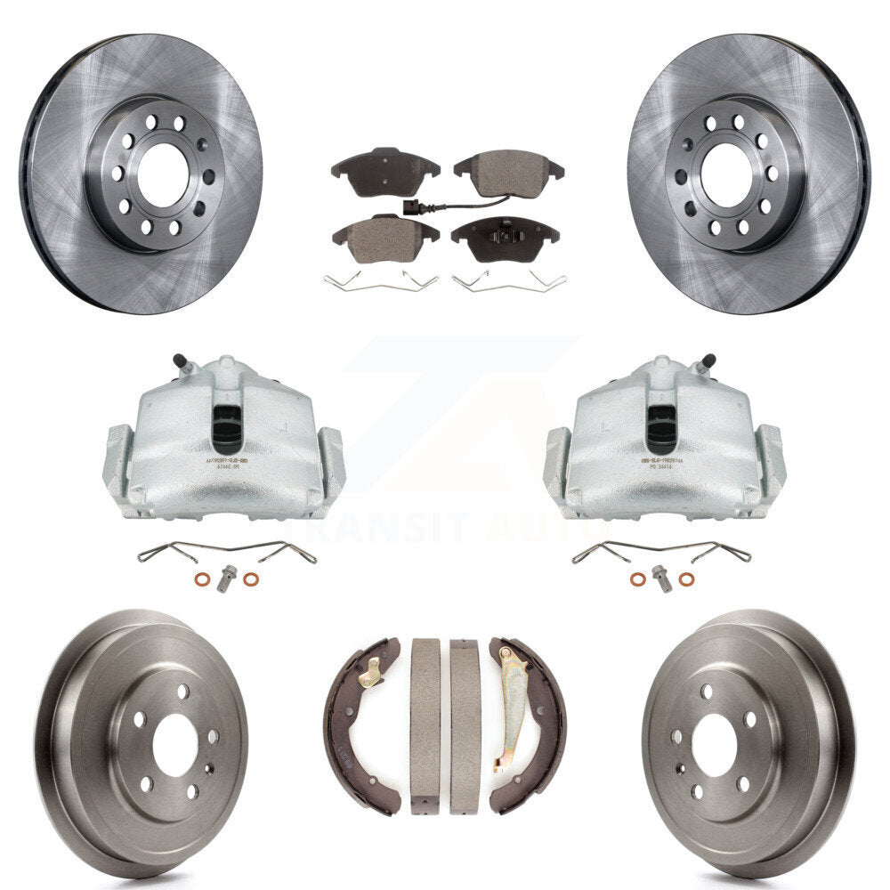 Transit Auto KC8-100787T Disc Brake Kit for 2011-2012 Volkswagen Jetta - Front and Rear product image