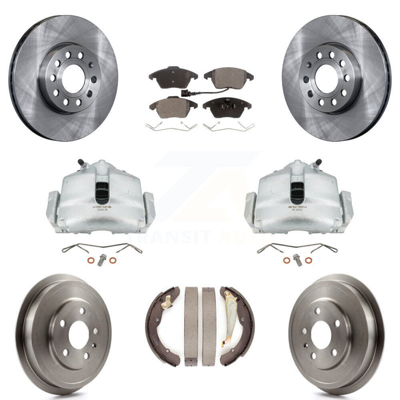 Transit Auto KC8-100787T Disc Brake Kit for 2011-2012 Volkswagen Jetta - Front and Rear product image