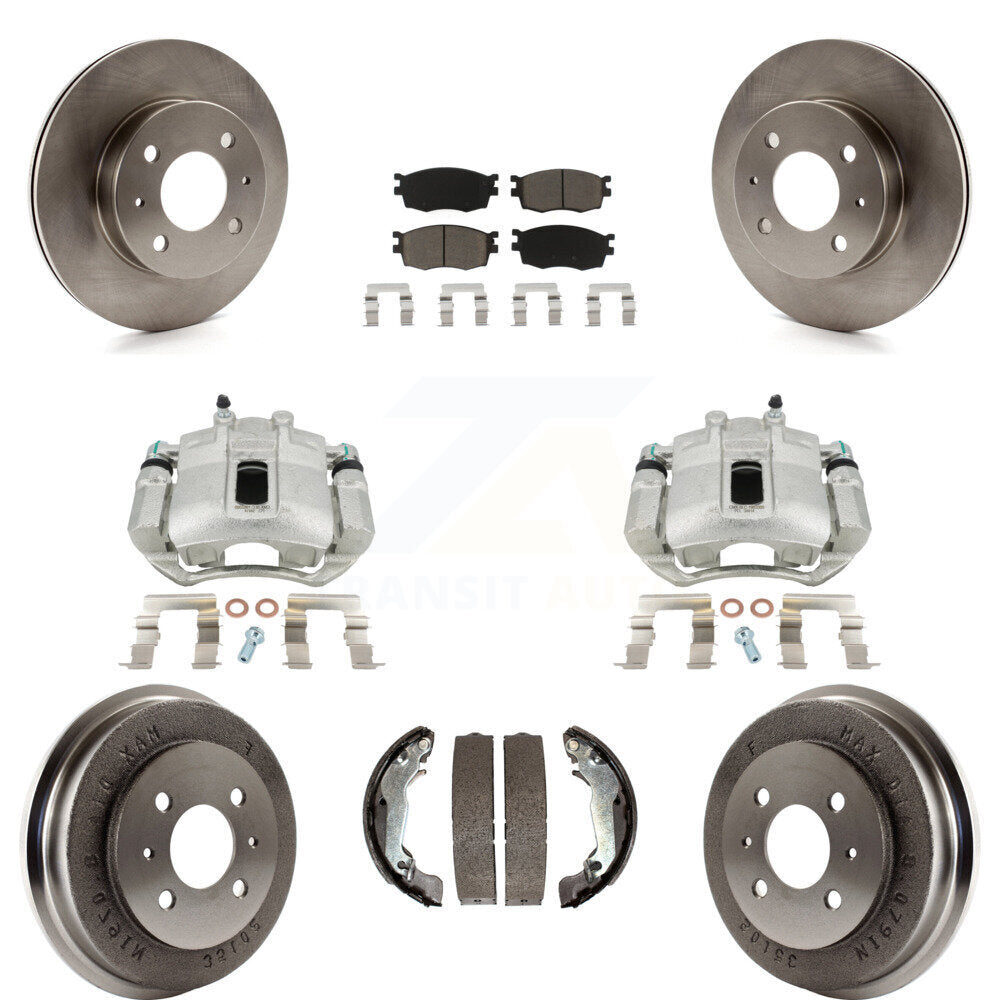 Transit Auto KC8-100788C Disc Brake Kit for 2006 Hyundai Accent - Front and Rear product image
