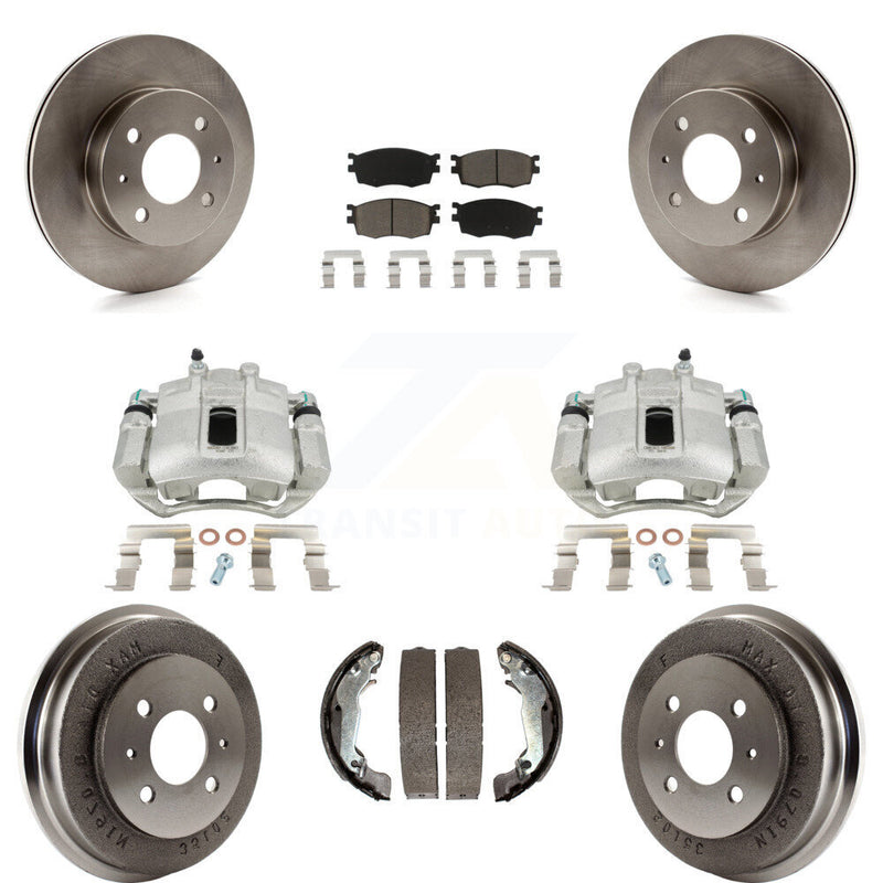 Transit Auto KC8-100788C Disc Brake Kit for 2006 Hyundai Accent - Front and Rear product image