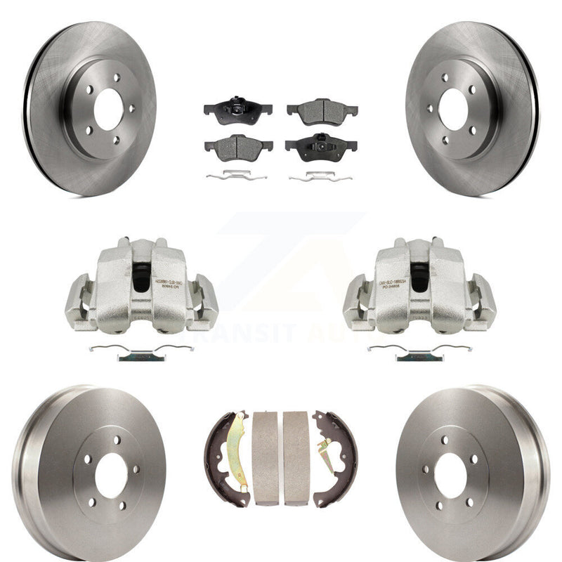 Transit Auto KC8-100788P Disc Brake Kit for 2011-2012 Ford Escape, Mazda Tribute - Front and Rear product image
