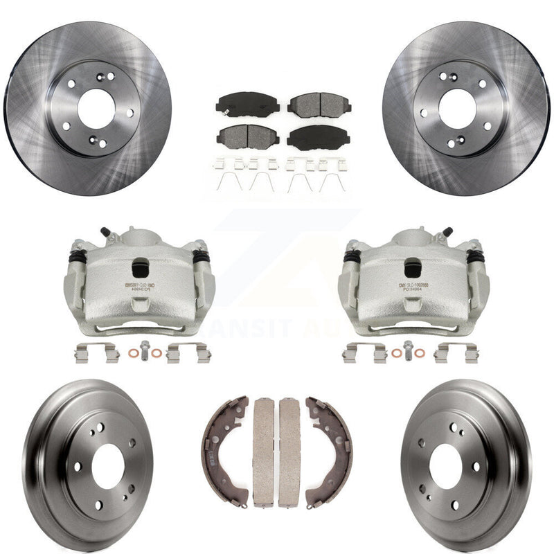 Transit Auto KC8-100788S Disc Brake Kit for 2014-2015 Honda Civic - Front and Rear product image