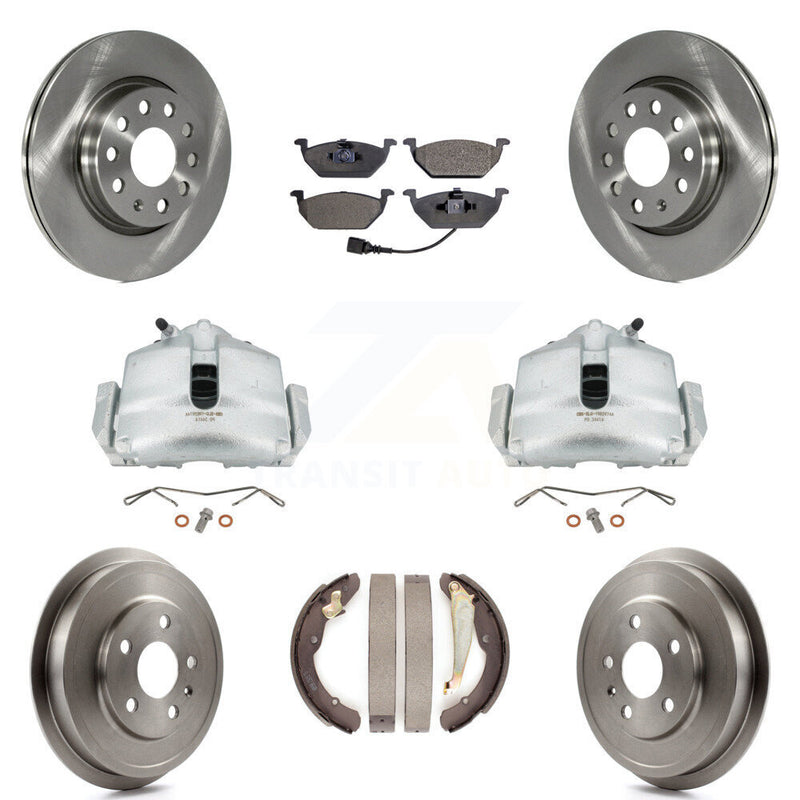 Transit Auto KC8-100788T Disc Brake Kit for 2011-2012 Volkswagen Jetta - Front and Rear product image