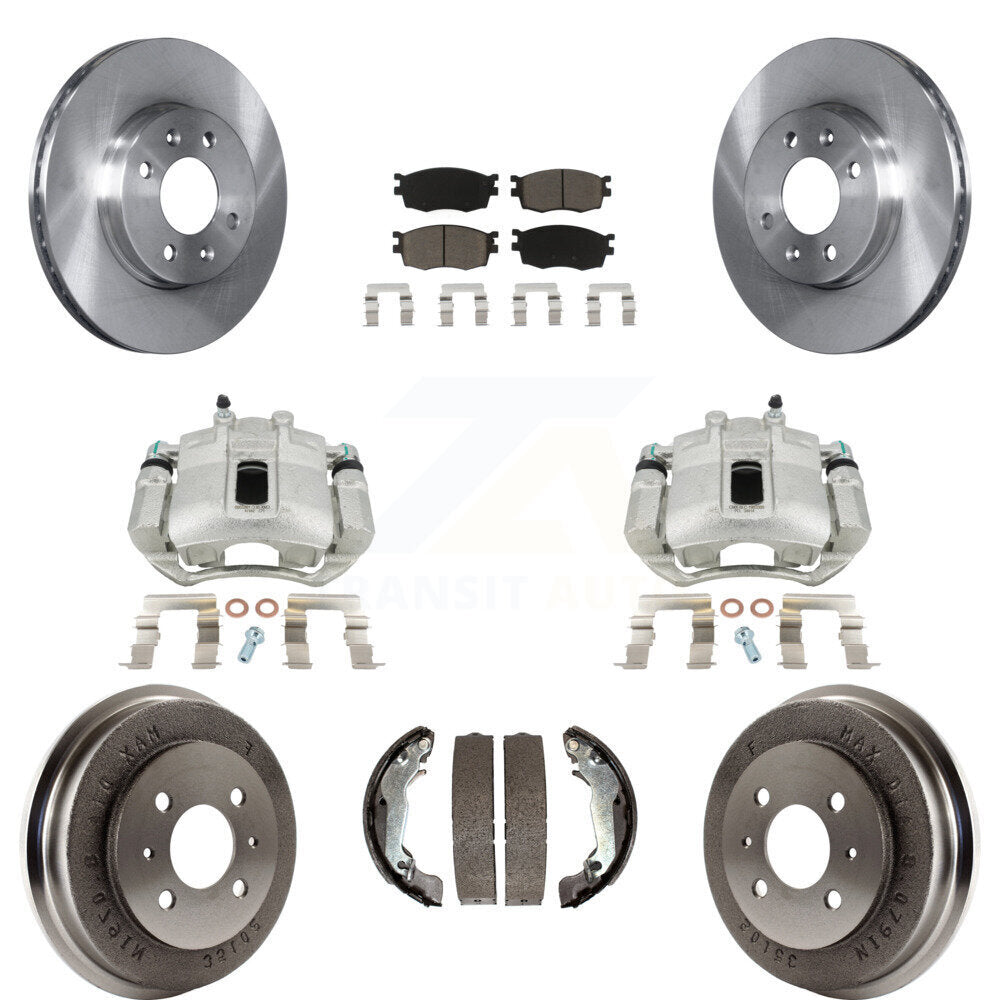 Transit Auto KC8-100789C Disc Brake Kit for 2006 Hyundai Accent - Front and Rear product image