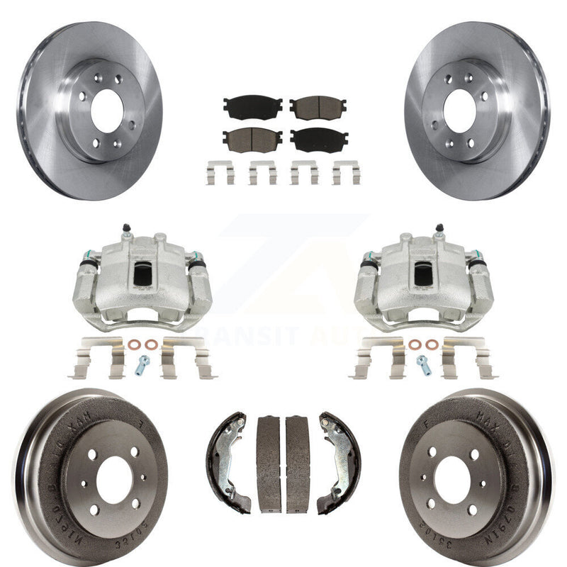 Transit Auto KC8-100789C Disc Brake Kit for 2006 Hyundai Accent - Front and Rear product image