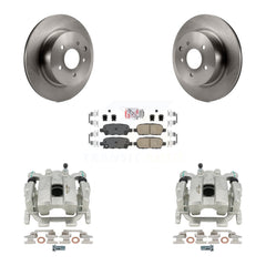 Transit Auto KC8-100789N Disc Brake Kit for 2010 INFINITI M35, INFINITI M45 - Rear product image