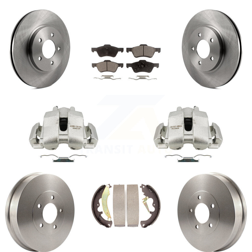 Transit Auto KC8-100789P Disc Brake Kit for 2011-2012 Ford Escape, Mercury Mariner - Front and Rear product image